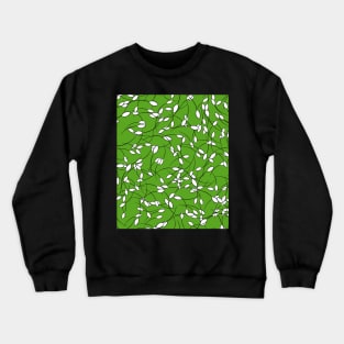 Green pattern Crewneck Sweatshirt